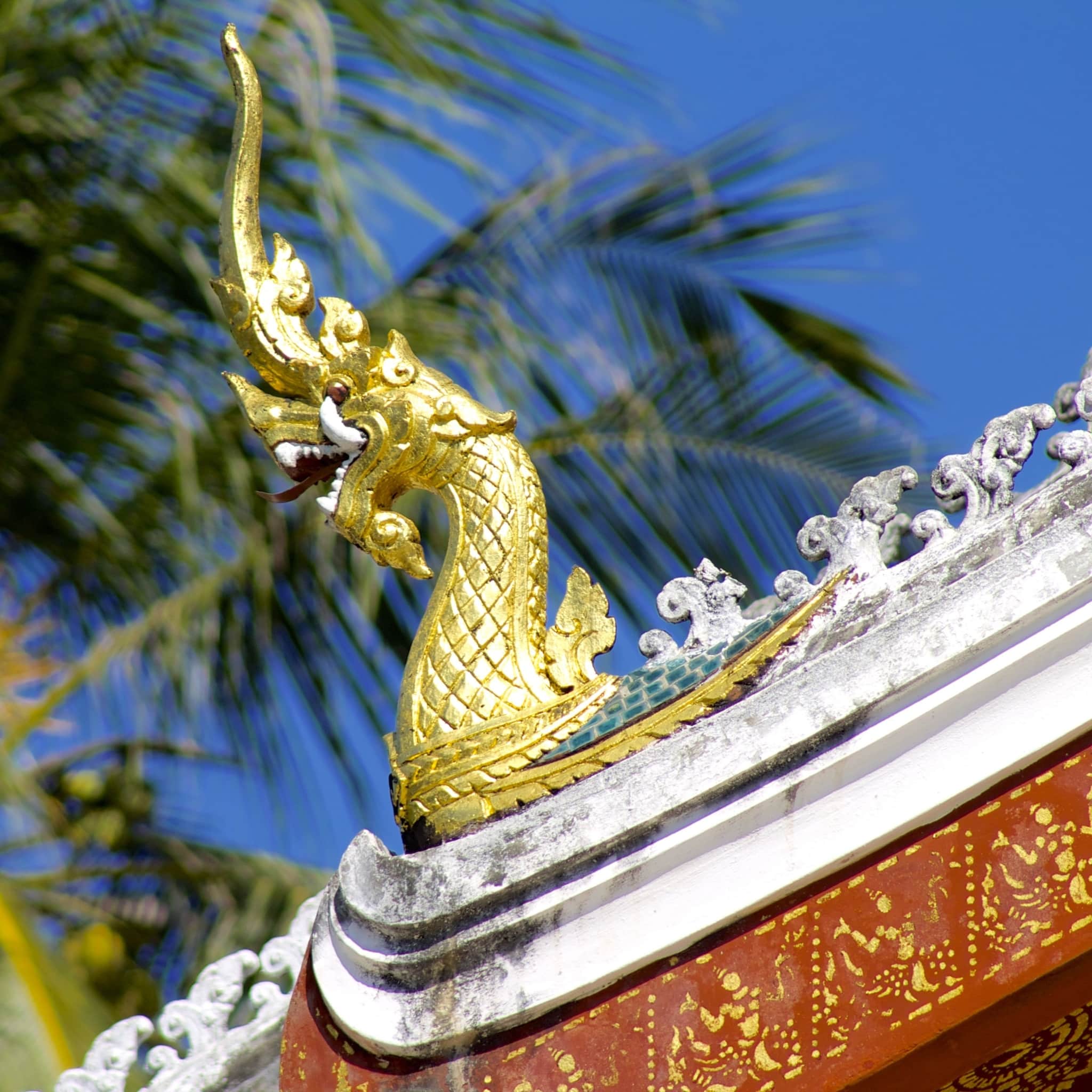Laos Temple Photo