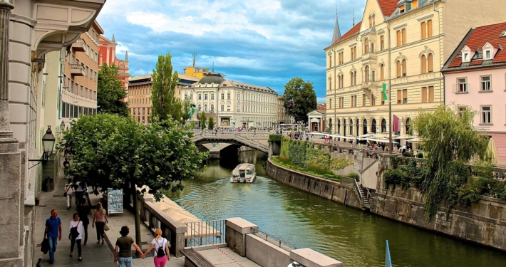 Ljubljana in Slovenia