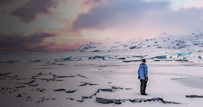 Iceland in winter