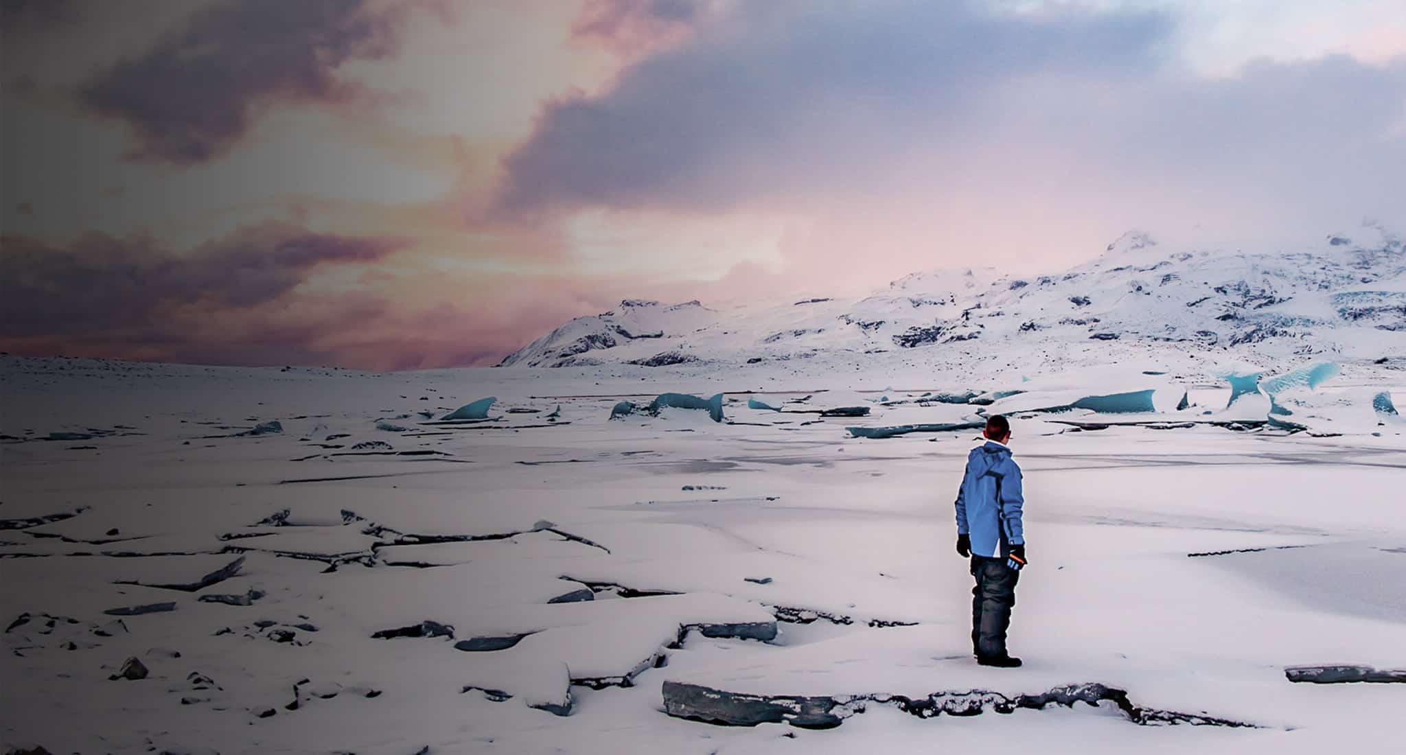 Iceland in winter