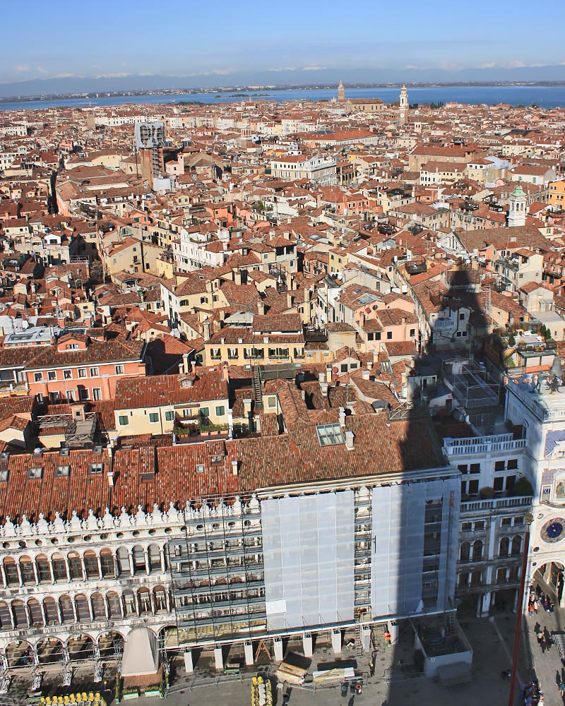 Italy Venice St Marks Square Above