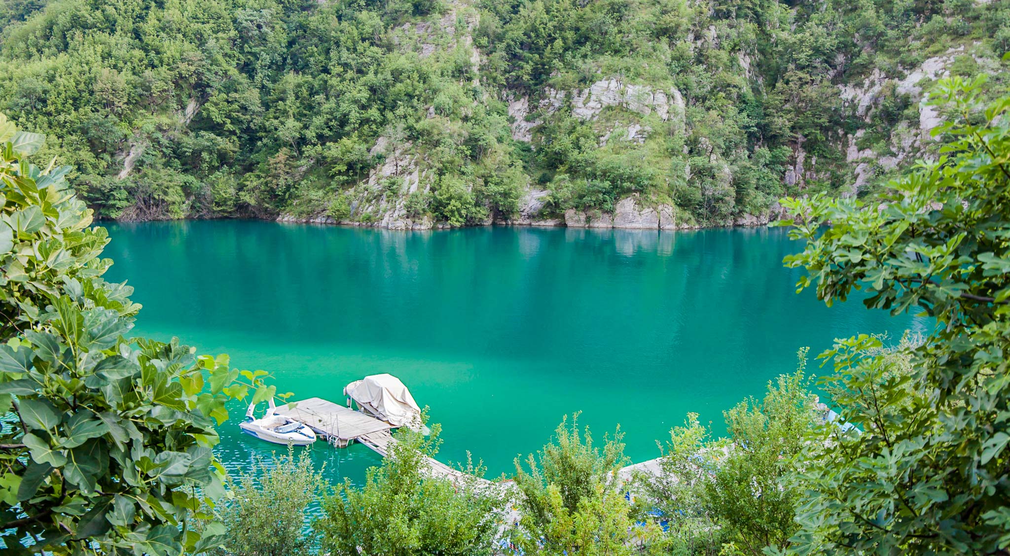 Lake Komani Albania
