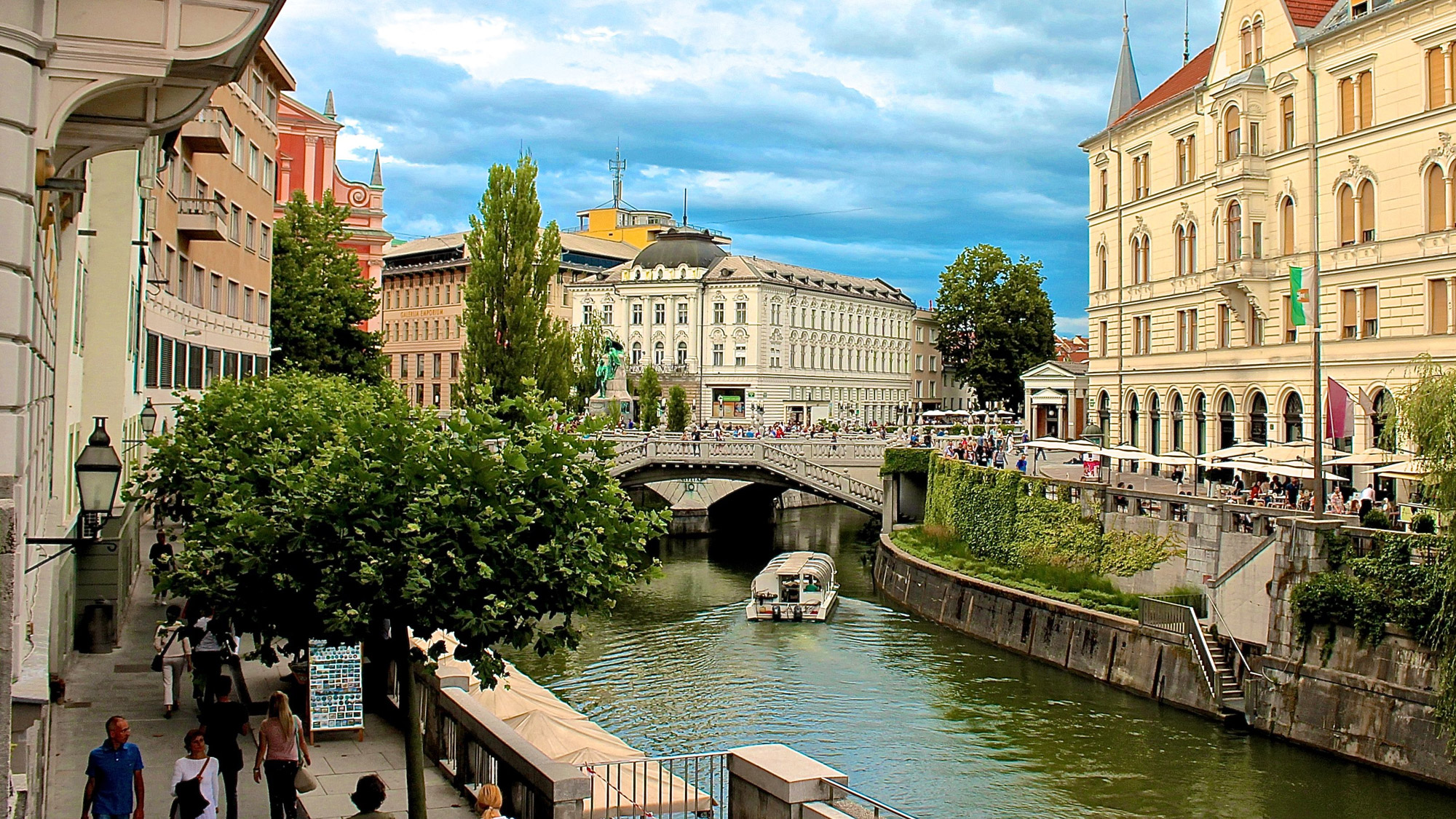 Ljubljana is one of Europe's greenest capital cities