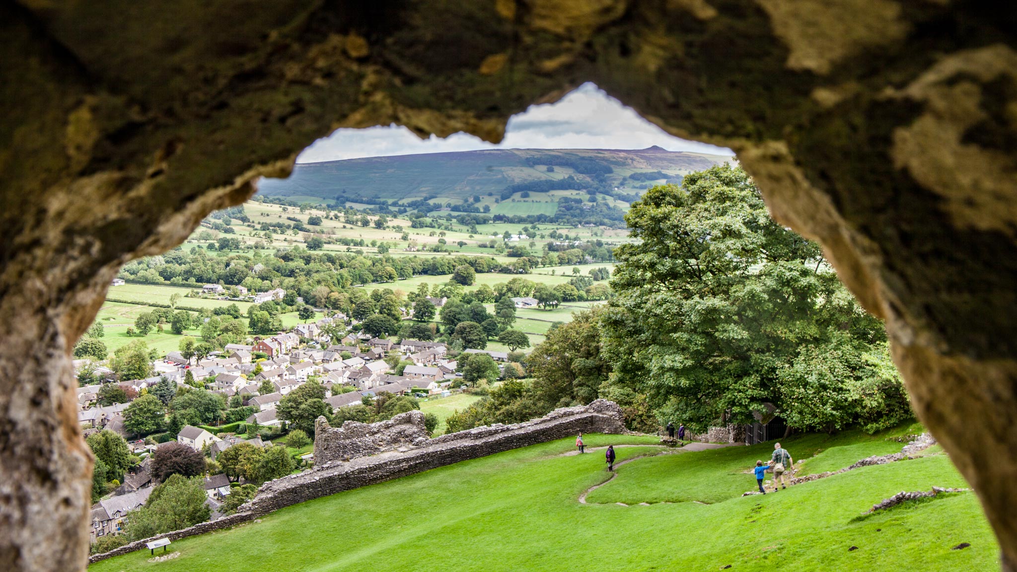Castleton is a good rail gateway to the Peak District