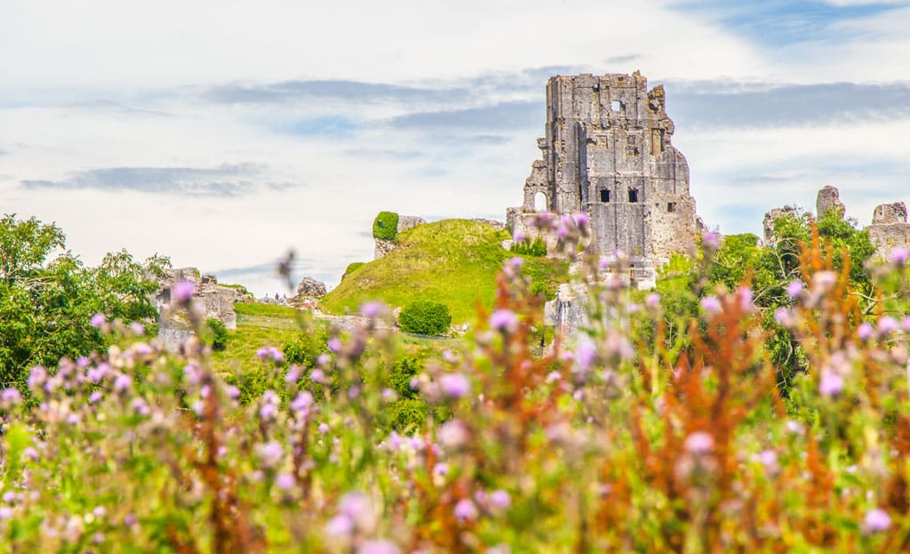 Corfe Castle Jurassic Coast Road Trip