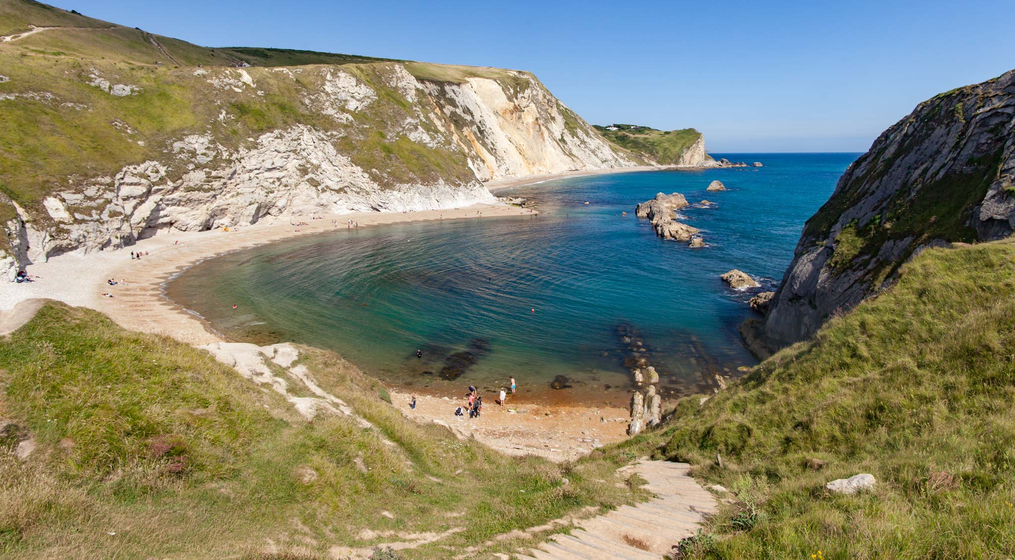 Man O'War beach on the Jurassic Coast