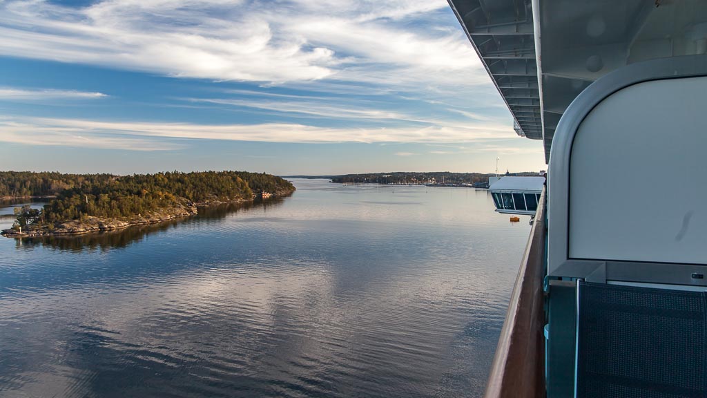 Cruise Balcony View