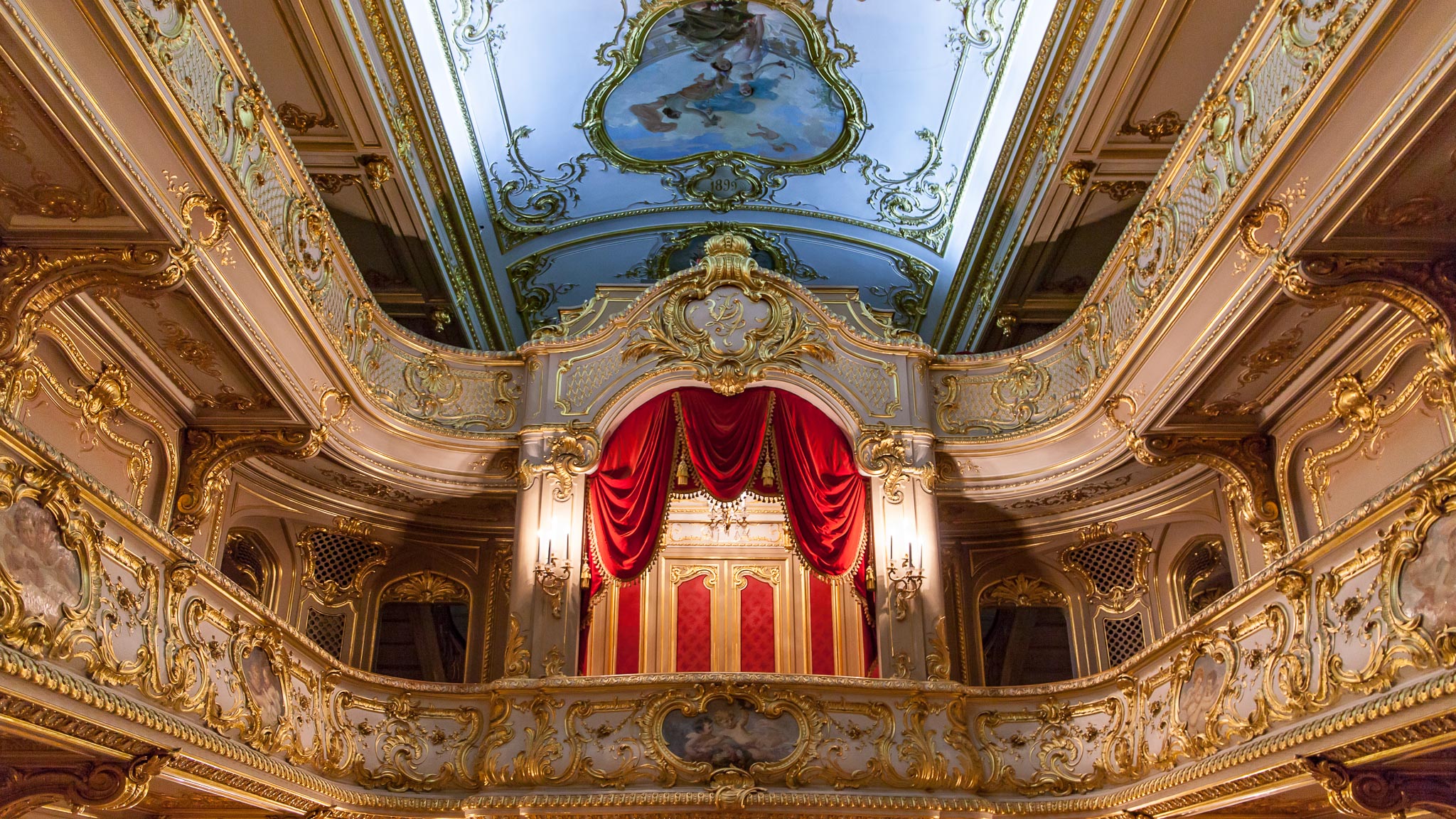 Theatre inside Yusupov Palace