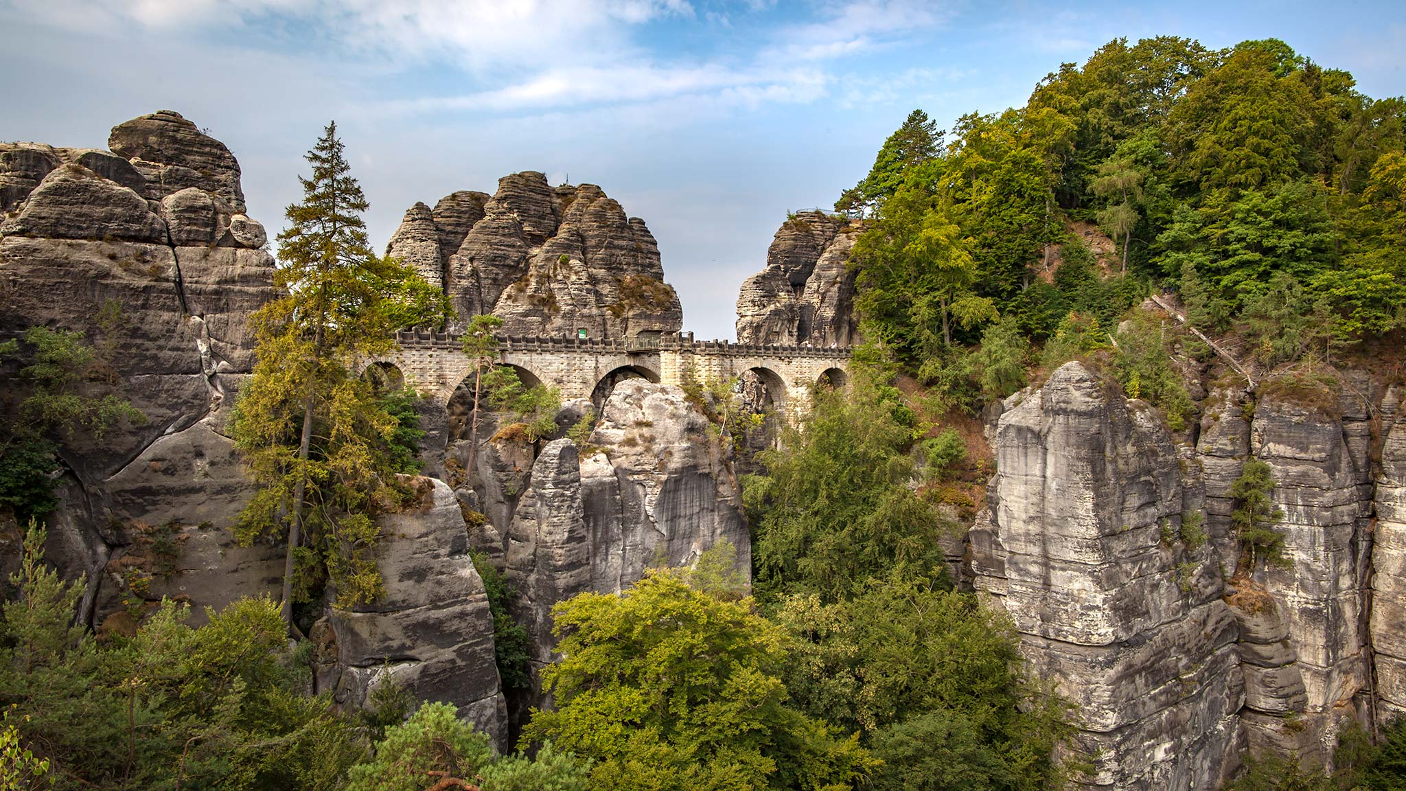 Bastei Bridge, Saxony, Germany