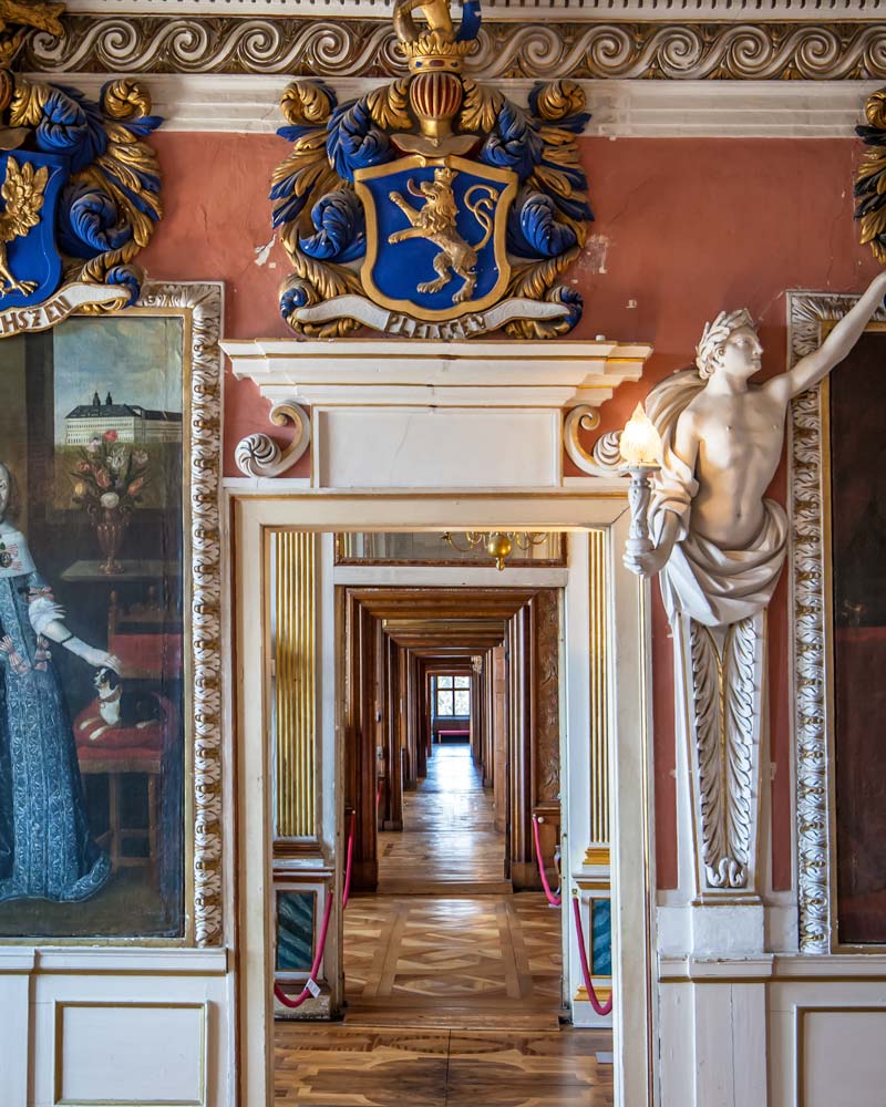 Palace artwork Gotha Thuringia