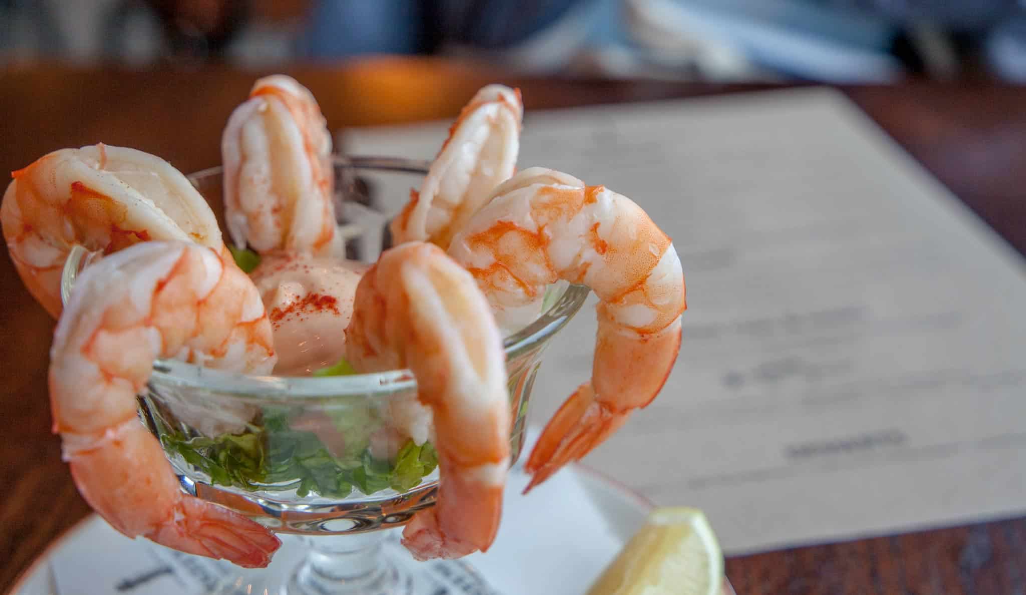 Fresh seafood at The Fishmarket, Newhaven