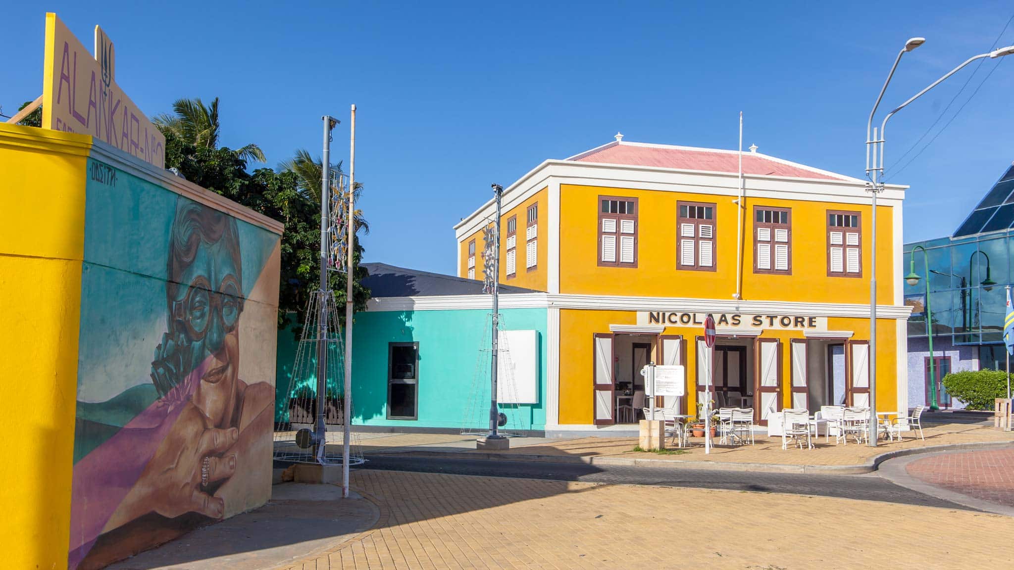 Colourful streets of San Nicolas