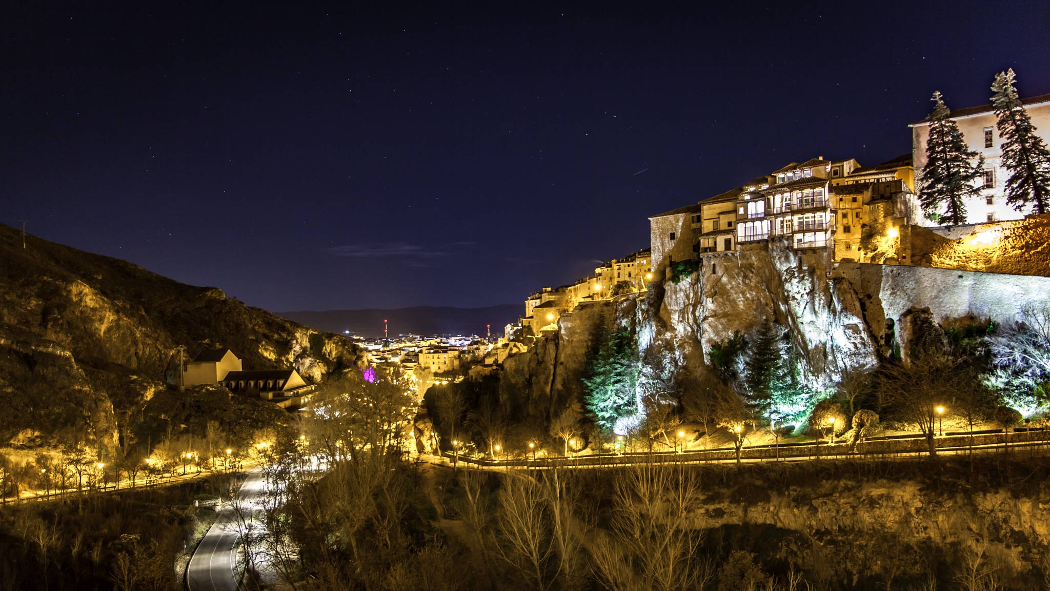 Cuenca Spain Night