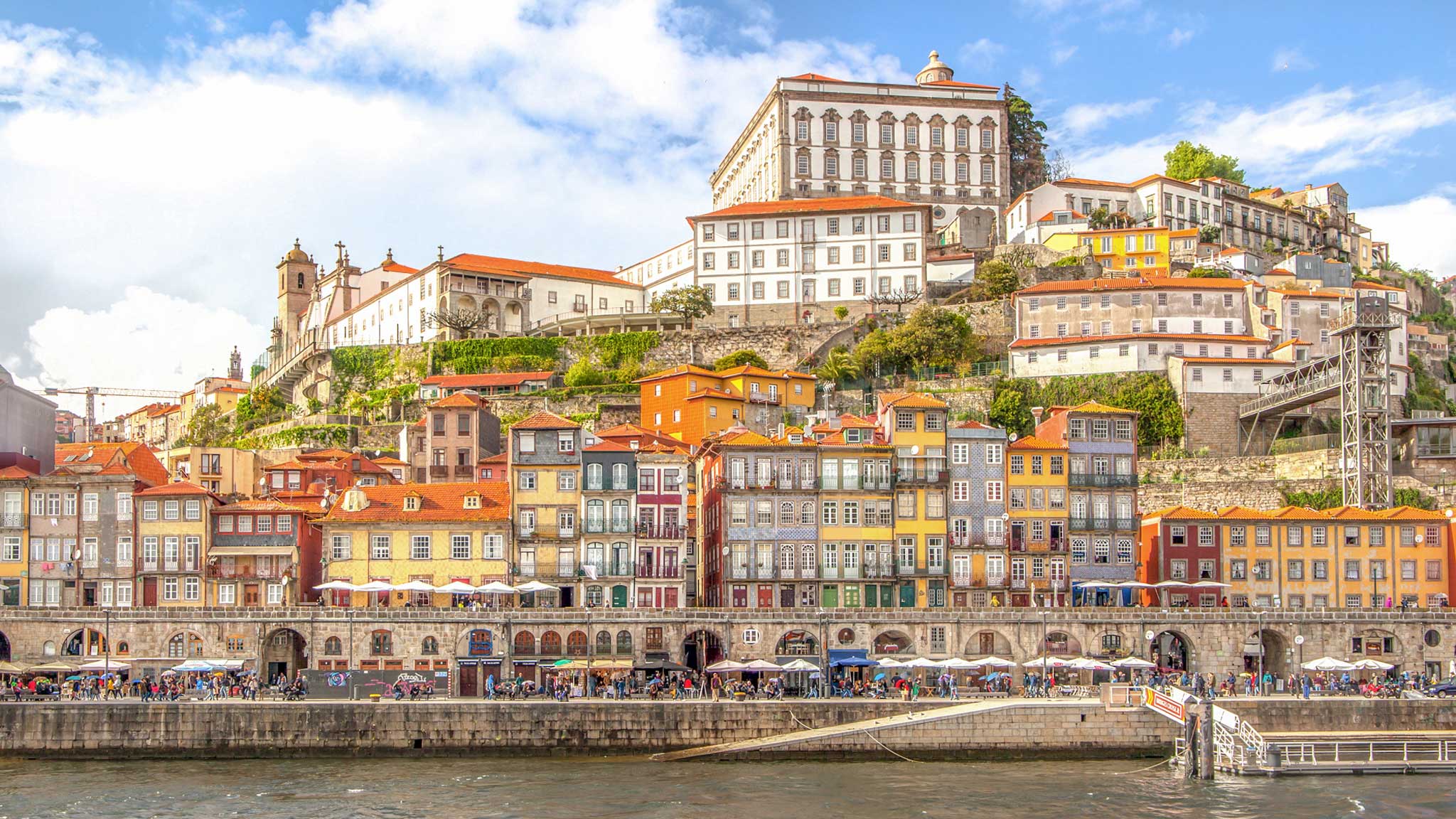 Porto as seen from the river