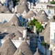 The conical rooftops of the Trulli in Puglia