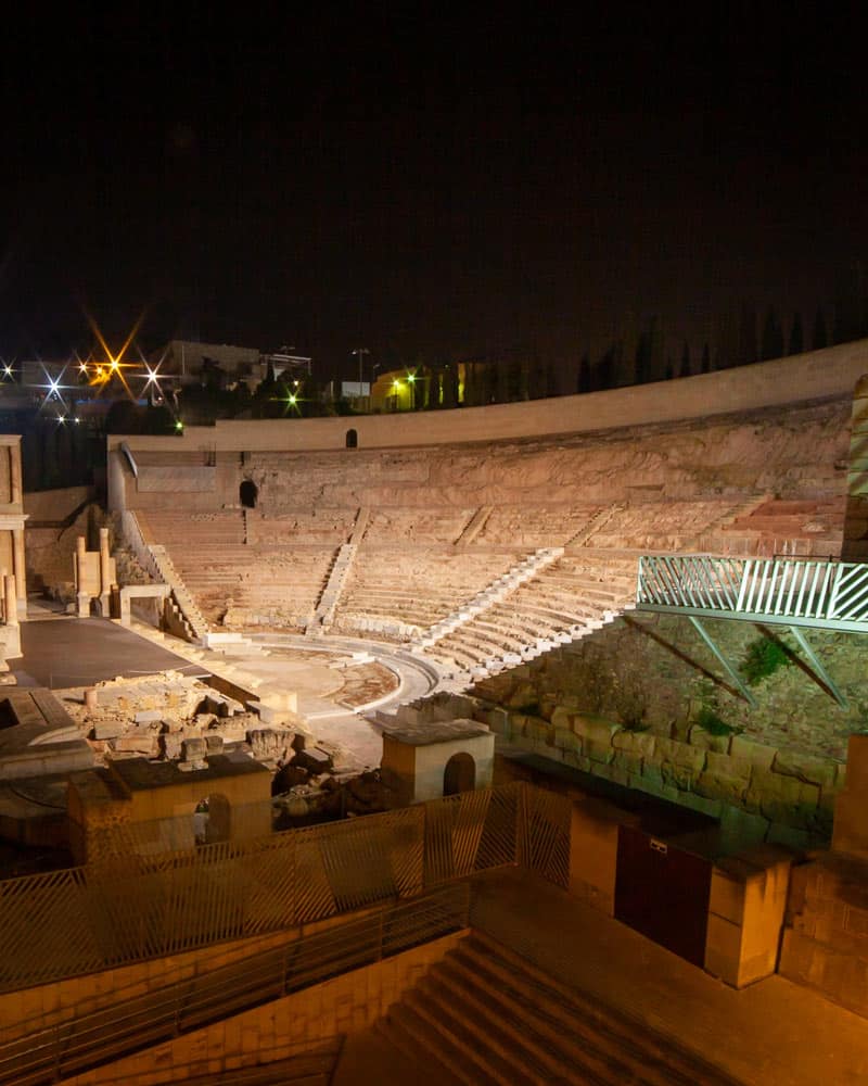 Roman Theatre Cartagena Spain