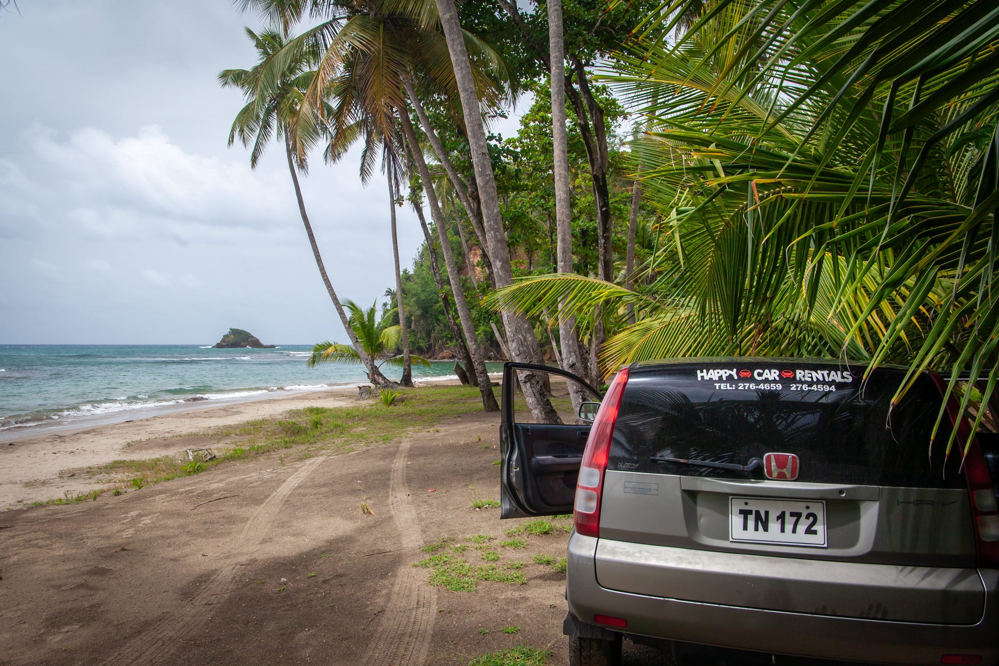 Dominica's dirt tracks require the right wheels