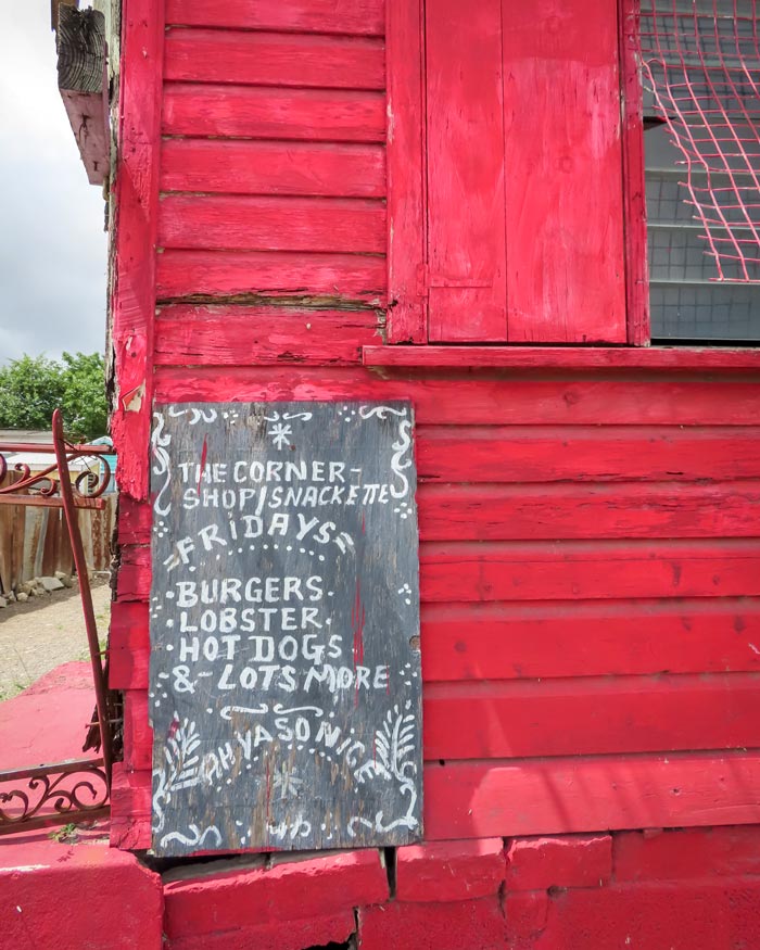 Snack bar in St Johns Antigua