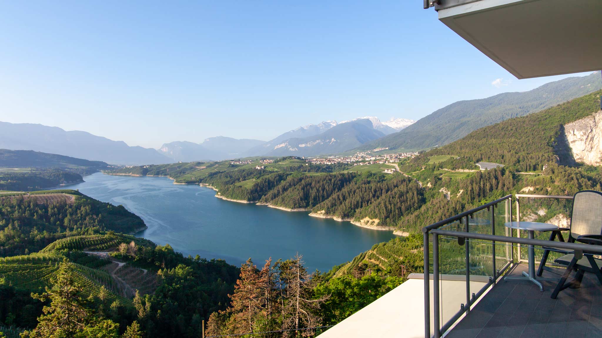 The incredible views at Hotel Vidris