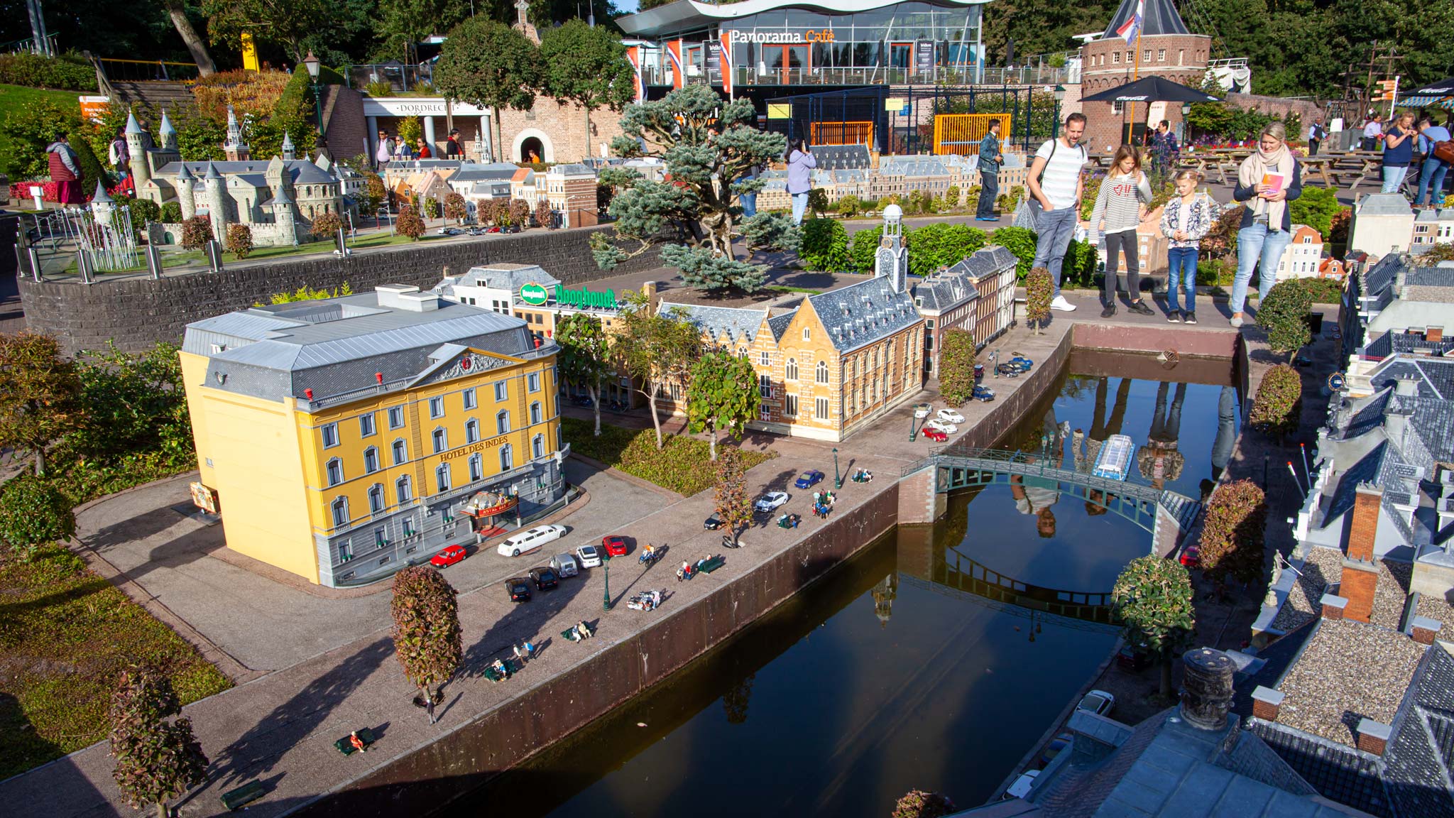 A miniature Netherlands can be found at Madurodam