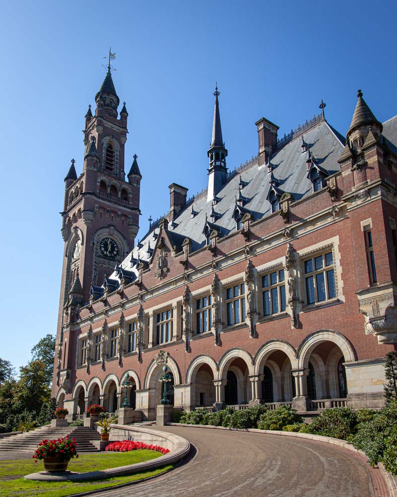 The Peace Palace in The Hague