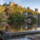 Durham Castle as seen from the riverside