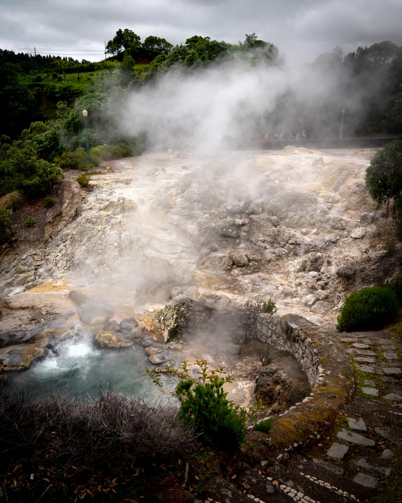 Geo thermal activity on Sao Miguel Island