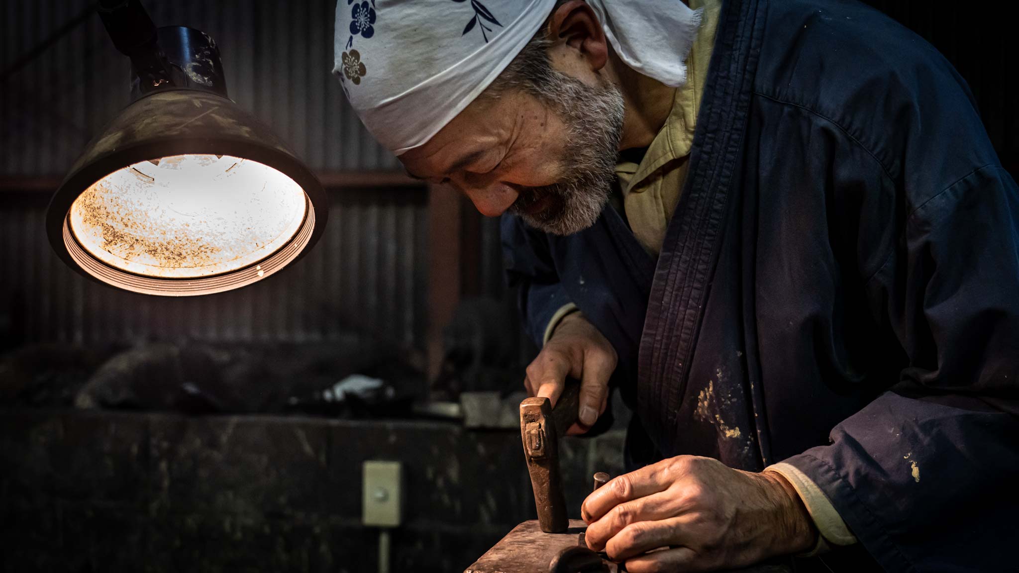 Knife-making in Kochi Japan