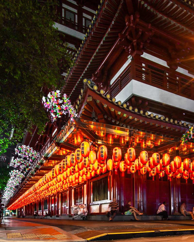 China Town in Singapore