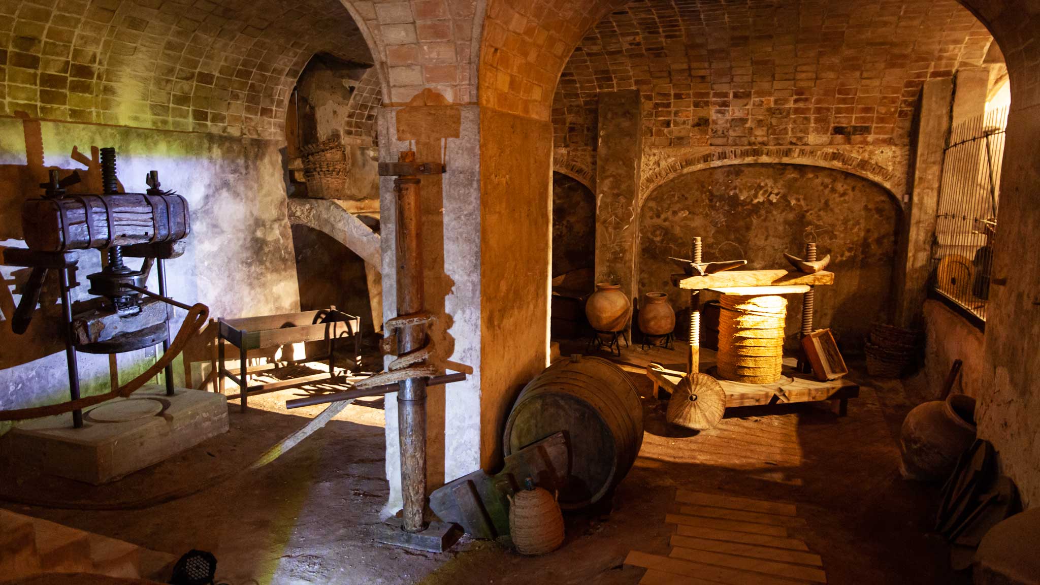 Inside the wine museum of Bullas