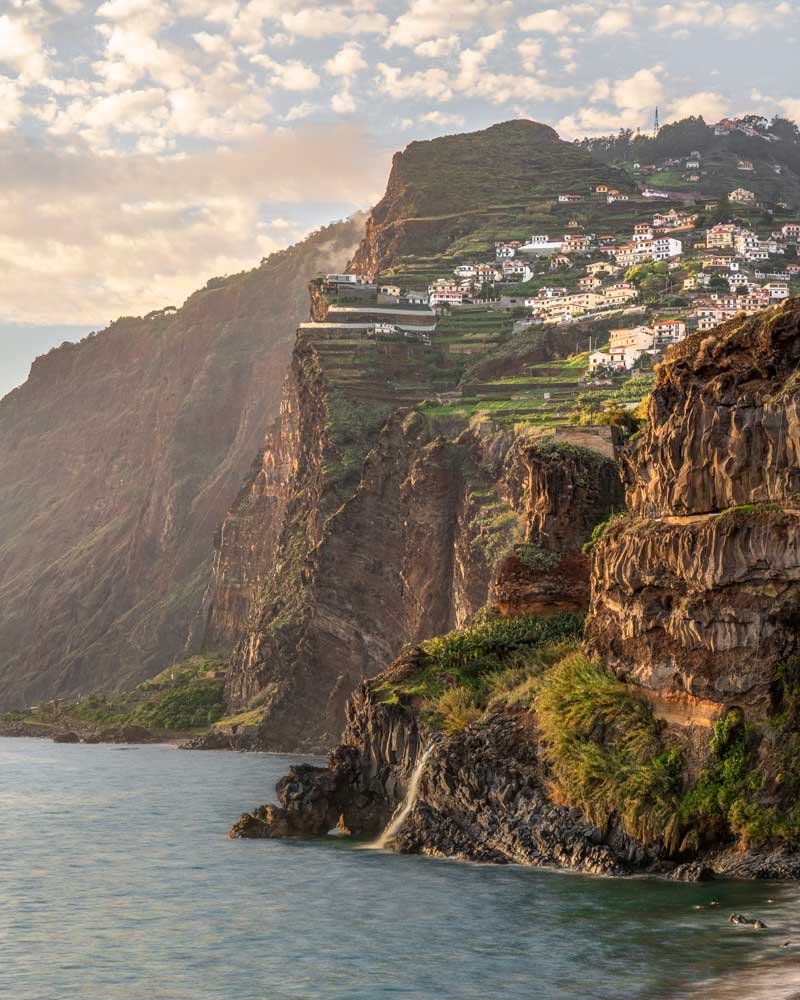 Cabo Girao as seen from Camara do Lobos