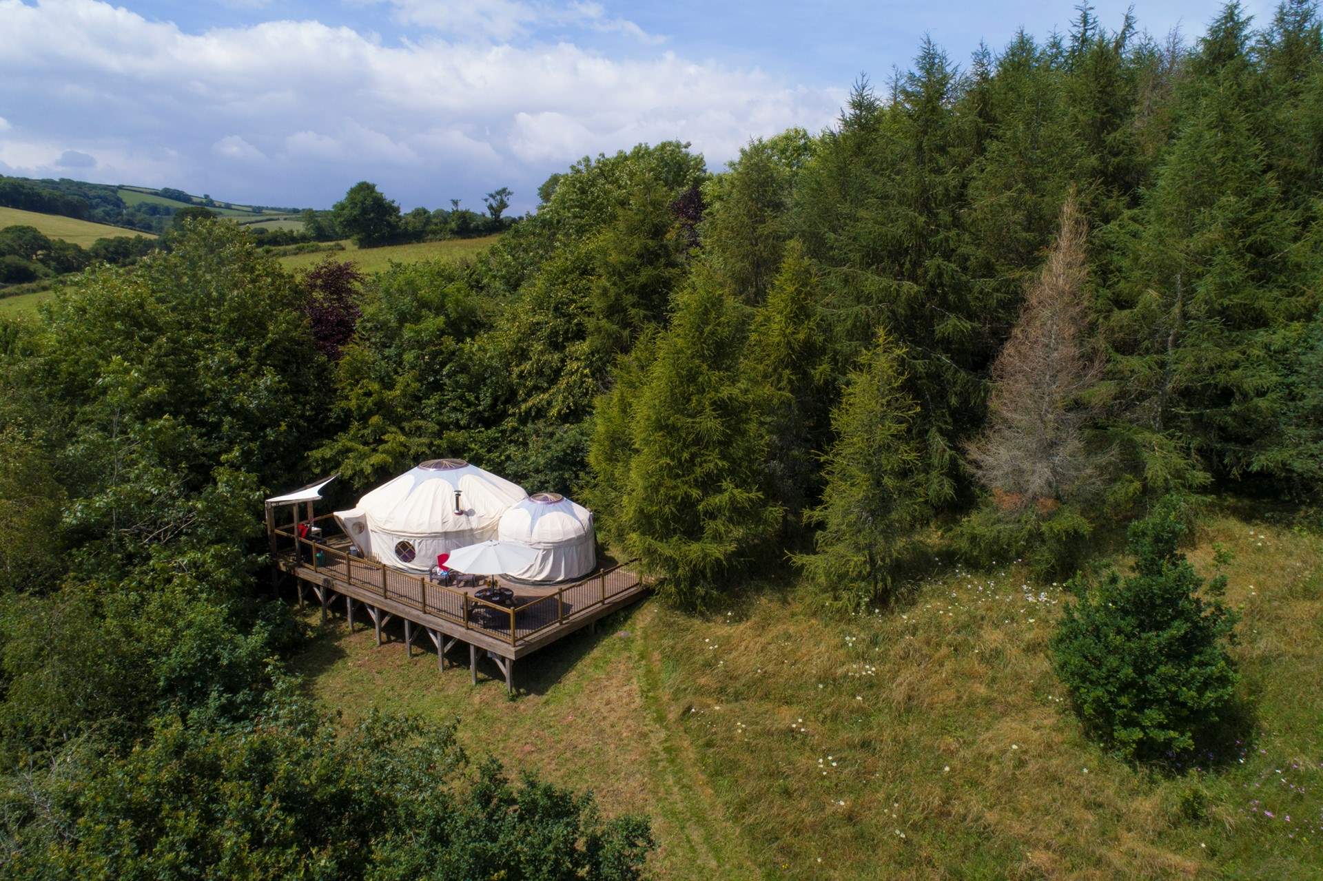 Poppy Yurt © Unique Hideaways