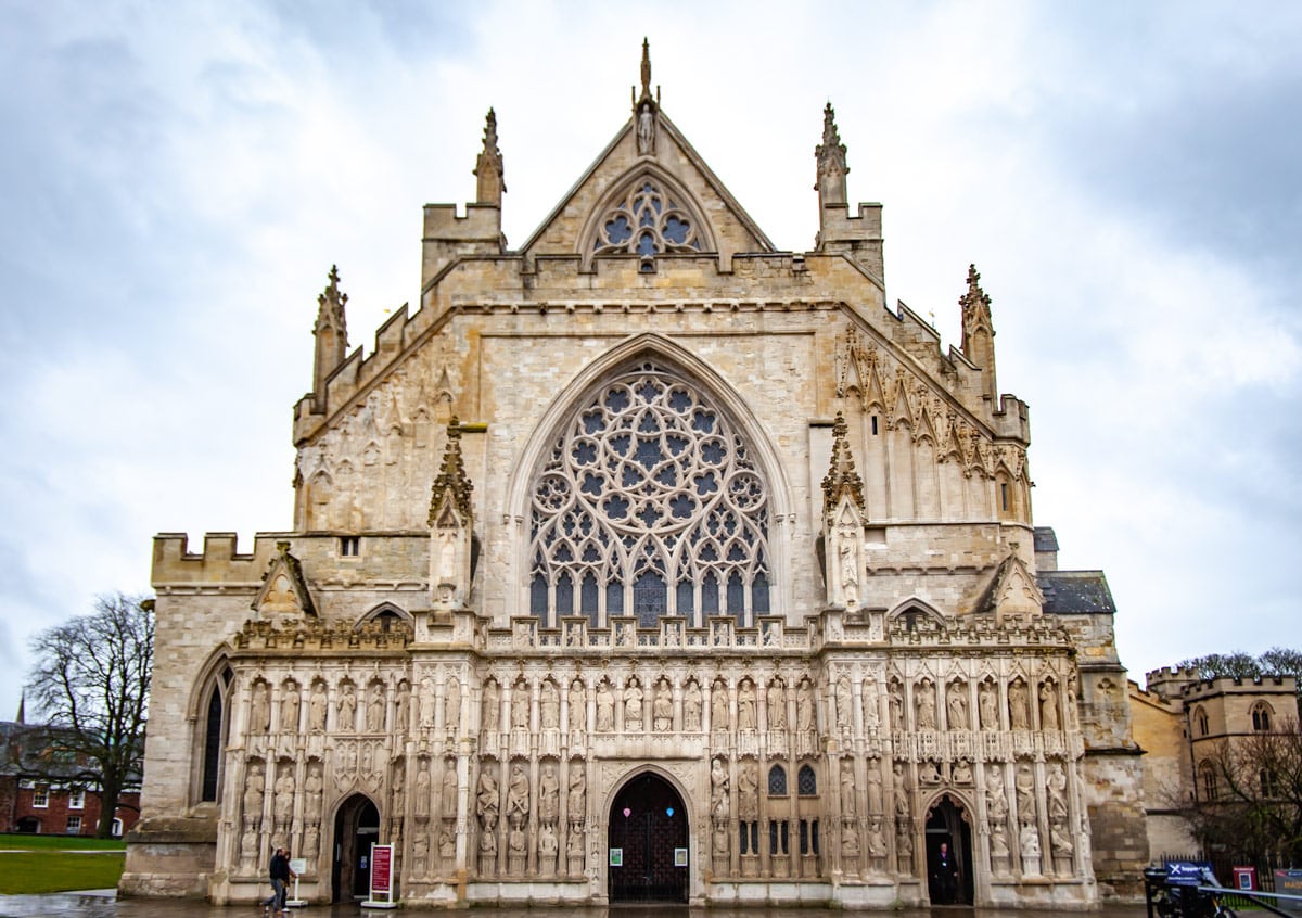 Gothic Exeter Cathedral
