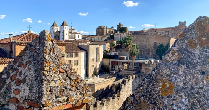 The ancient city of Caceres