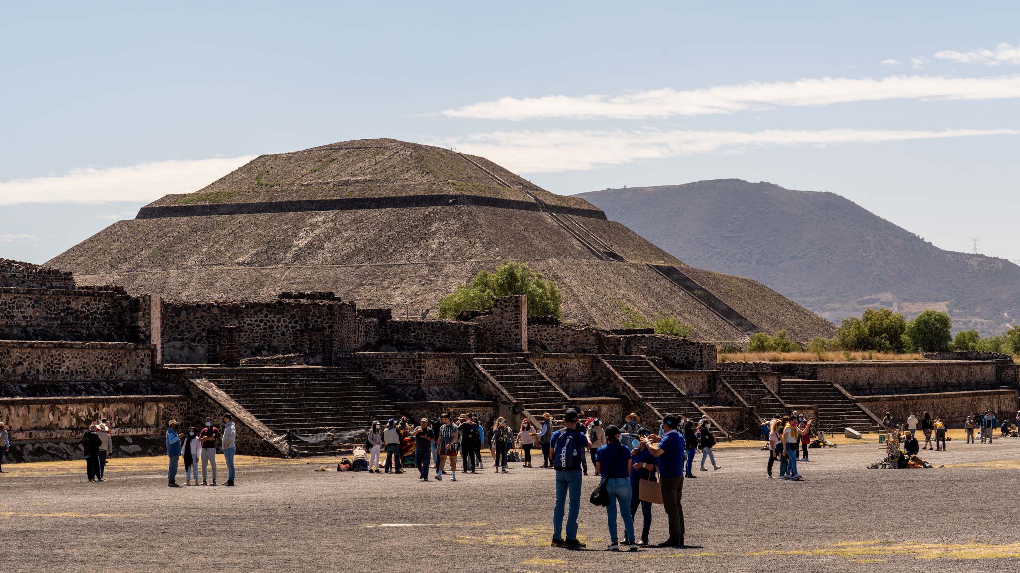 Visiting the famed Teotihuacan pyramids