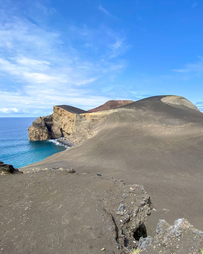 Capelinhos on Faial island