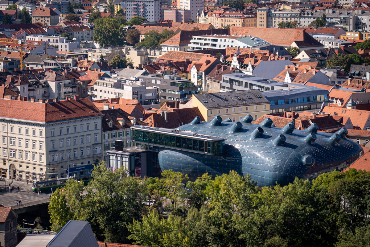 The 'Friendly Alien' in Graz is the city's art museum and design credential kingpin