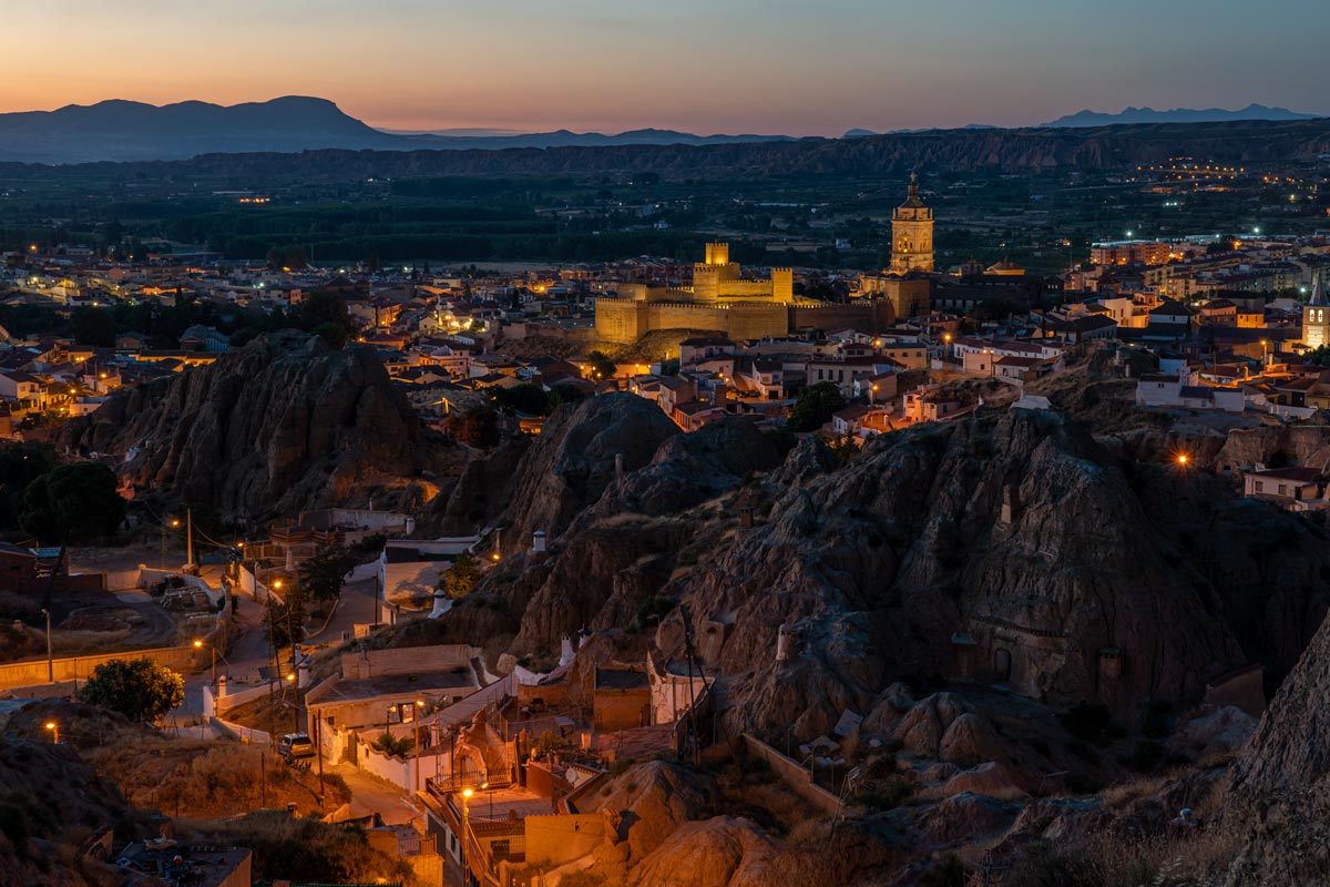 Guadix and it's dramatic setting