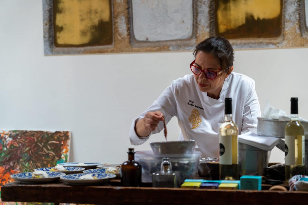 Chef Noélia Jerónimo is one of the feature chefs of TAP's Local Star programme