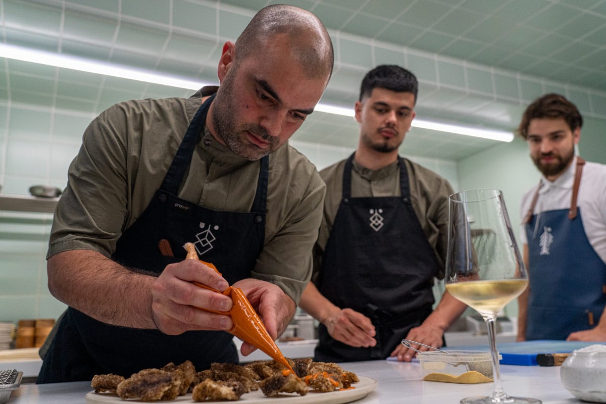 Chef Vasco Coelho Santos is one of Portugal's most celebrated and creative chefs