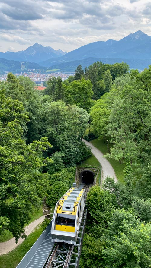 Funicular in Innsbruck