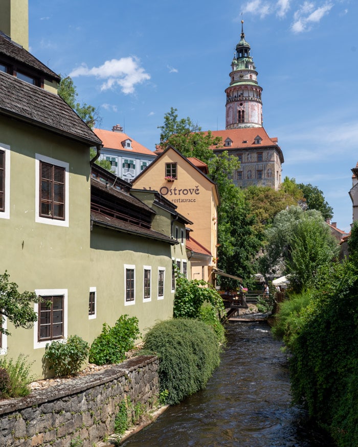 Český Krumlov river views