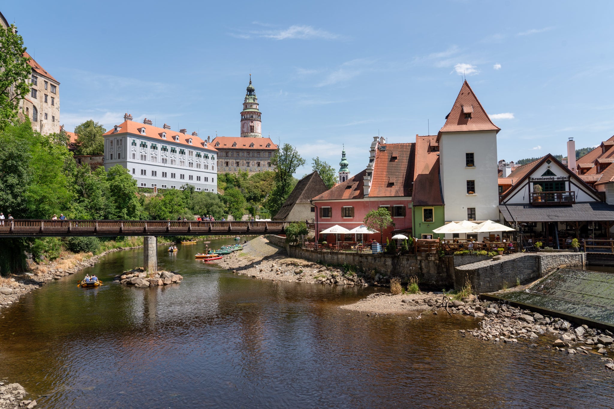 Cesky Krumlov is a true fairytale in South Bohemia