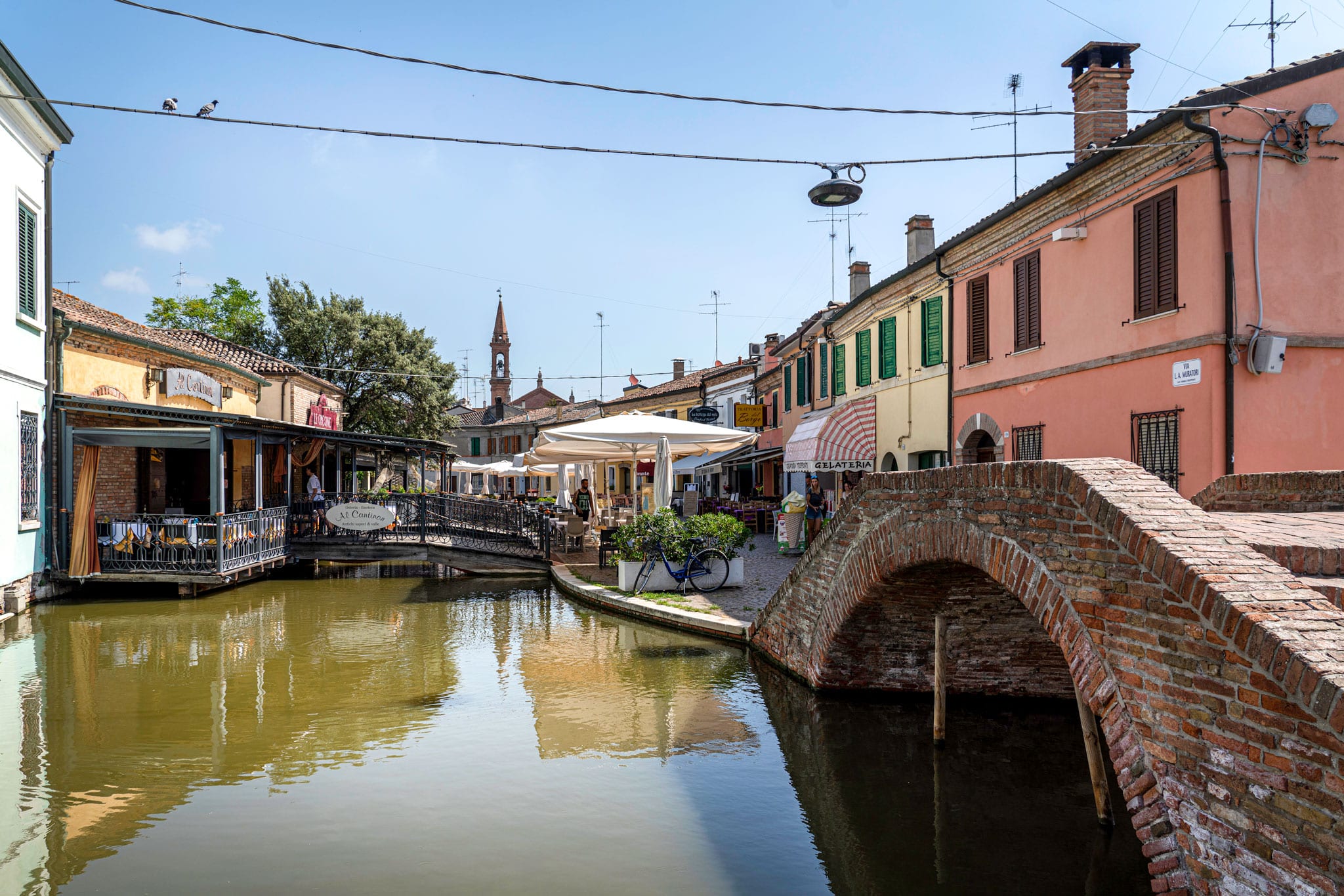 Comacchio is one of Emilia Romagna's prettiest coastal towns