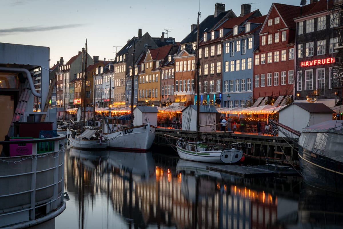 Get cosy along Copenhagen's Nyhavn in February
