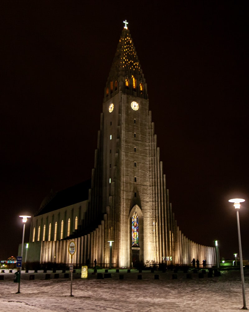 Hallgrimskirkja is a Reykjavik landmark