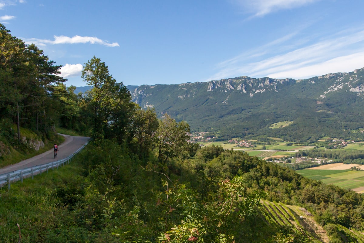 Cycling or hiking is the best way to explore Slovenia's verdant regions