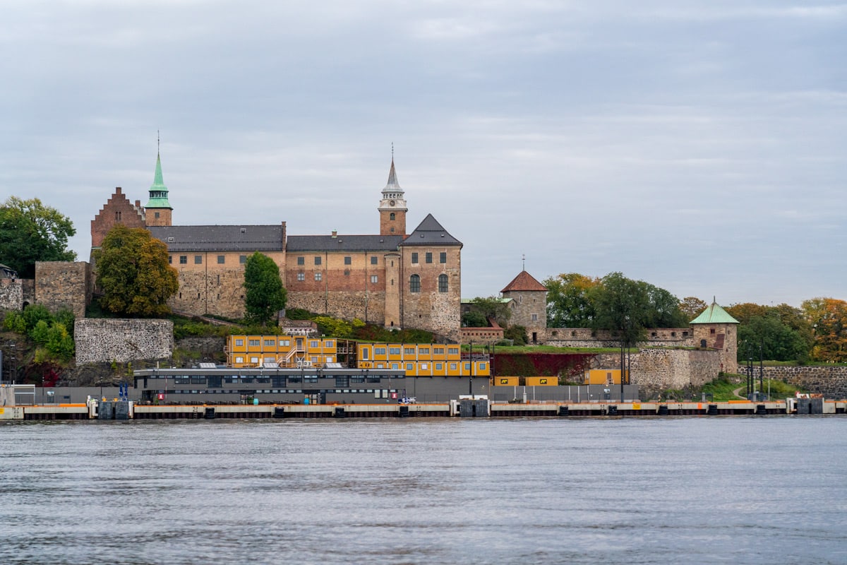Akershus Fortress as seen from the water