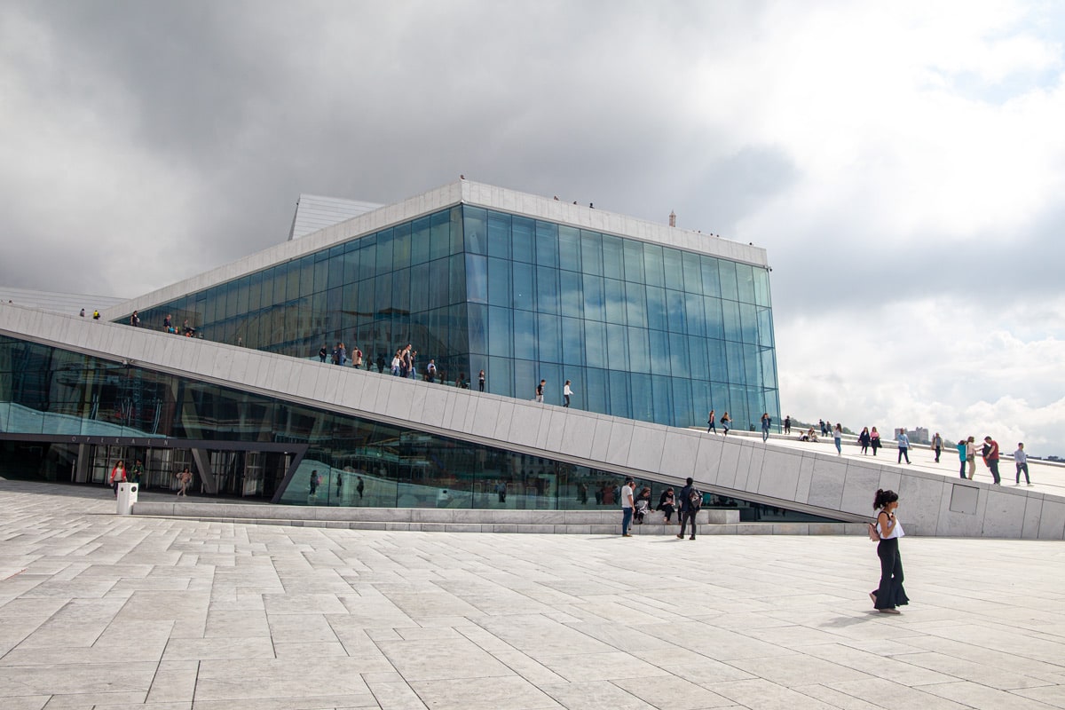 Oslo Opera House is a masterpiece of design