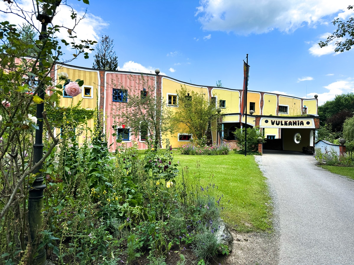 Rogner Bad Blumau is designed by Hundertwasser